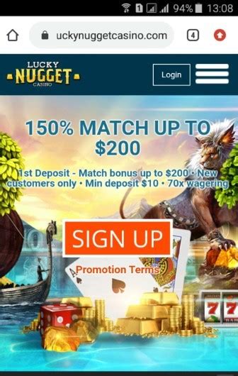 lucky nugget casino mobile login